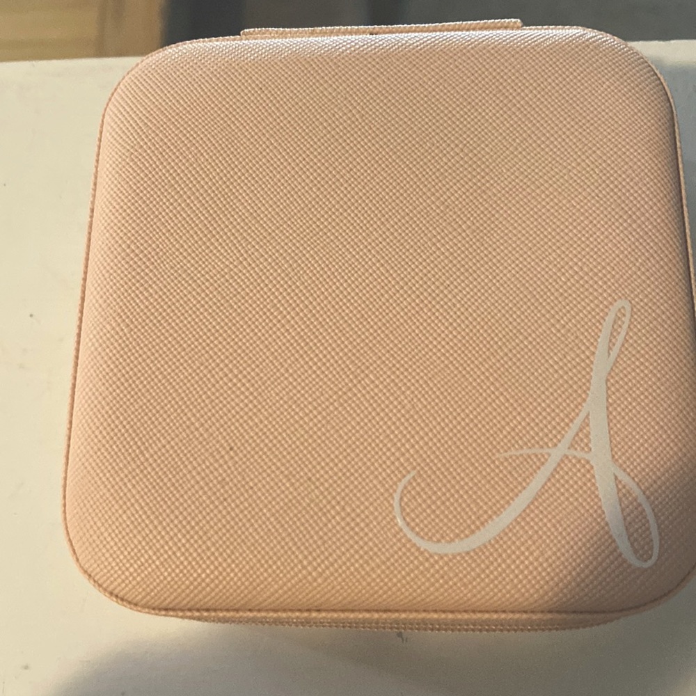 Personalized A Travel Jewelry holder